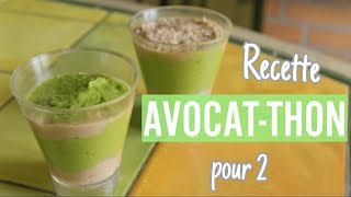 🍴Verrine avocat  thon  RECETTE [upl. by Recneps]