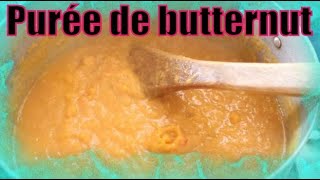 Recette butternut Faire la purée de butternut rapidement [upl. by Ivanna739]