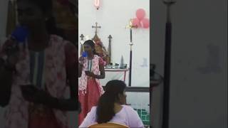 Aathi pitha kumaaran song performance🤎SUBSCRIBE for more videos😌👍ownvocal song Jesuslove [upl. by Ogires]