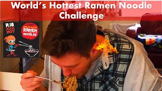 Culleys Worlds Hottest Ramen Noodles Challenge 16 Million Scoville  P9FOS 5 epicfail [upl. by Etezzil]