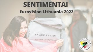 SENTIMENTAI  MONIKA LIU WCS LINE DANCE  EUROVISION LITHUANIA 2022 [upl. by Barthelemy]