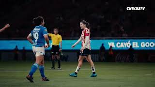 LOS GOLES DE CHIVAS FEMENIL VS CRUZA ZUL POR LA CÁMARA DE CHIVASTV [upl. by Rafaj973]