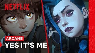 Jinx Meets Isha  Arcane  Netflix Philippines [upl. by Horter941]