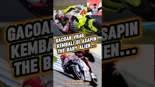 LOSE AGAIN  VR46 VS BABY ALIEN  shortvideo shortsfeed fighting [upl. by Retxed]