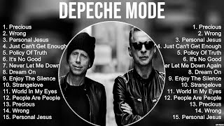 Depeche Mode Greatest Hits Full Album  Top Songs of the Depeche Mode [upl. by Ariam]