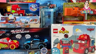 Disney Pixar Cars Toy Collection Unboxing Review  Lightning McQueen Speedway Mega Garage [upl. by Econah]