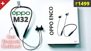 Oppo Enco M32 Full Detail Review Live Calling Test Latency Test  Better than M31 [upl. by Lrem]