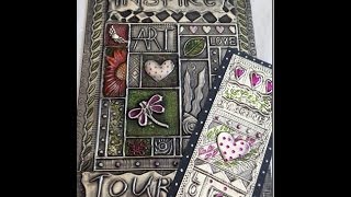 Introduction to Metal Embossing Tutorial  Elitia Hart [upl. by Anaz]