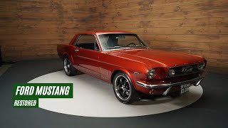 Ford Mustang Coupe  Restored  History known  Manual gearbox  1965VIDEO wwwERclassicscom [upl. by Aldridge]