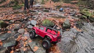 Traxxas trx4 high trail crawling roddlesworth part 2 [upl. by Reamy]