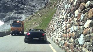 Auffahrt Stilfserjoch 350Z Roadster 120713 [upl. by Amoeji666]