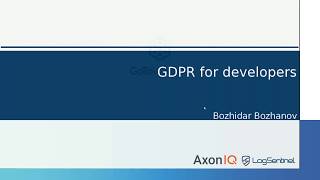 GDPR – A practical guide for developers and architects [upl. by Aaren831]