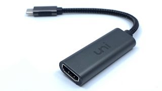 Uni USBC to HDMI 4K60Hz Adapter Grey [upl. by Ikceb]