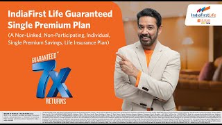 IndiaFirst Life  Create a Guaranteed 7X Legacy for Your Family [upl. by Millham]