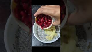 chia pudding recipe healthy breakfast recipes no added sugar favourite fruits of your choice [upl. by Jair]