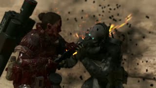 All special CQC moves against Parasite units MGSV [upl. by Niak134]