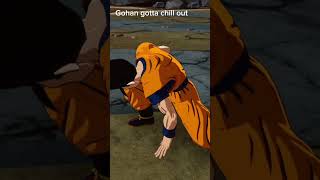 Who wrote these voice lines sparkingzero gaming gohan dragonball [upl. by Atterehs179]