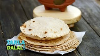 चपातीरोटी Roti Phulka Chapati Soft Roti by Tarla Dalal [upl. by Bohi]