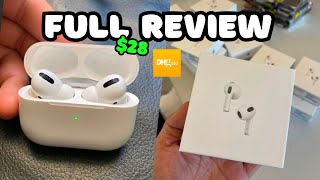 Reviewing Fake 11 AirPods full review only 28 [upl. by Ennayoj]