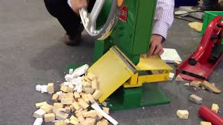 MS 02 manual mosaic stone chopping machine [upl. by Carothers]