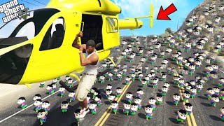 GTA 5  1000 Shinchan Attack On Franklin amp Pinchan GTA 5 [upl. by Ilrak]