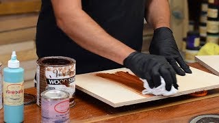 How to Stain Wood 5 Things that you should NEVER do [upl. by Lennard319]