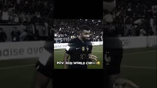 POV2022 WORLD CUP🥹 trending shortsfeed viralvideo edit footbaledits ronaldo [upl. by Ennylcaj548]