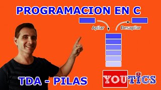 Tutorial de Programación en C Pilas Stack [upl. by Wilmette]