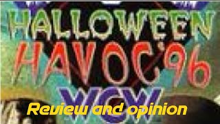 Halloween havoc 96 review and opinion EWBwrestling [upl. by Chrotoem401]