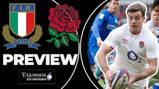 Italy v England Preview  6 Nations 2024 [upl. by Ayotnahs]