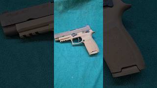 Pistola 9mm Sig Sauer P320 M17 Coyote  21 Tiros [upl. by Lewiss]