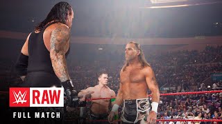 FULL MATCH John Cena amp Undertaker vs DX vs JeriShow Raw Nov 16 2009 [upl. by Illil]