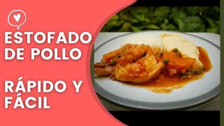 CÓMO PREPARAR ESTOFADO DE POLLO PERUANO  FACIL RICO Y RÁPIDO  Delisa Gourmet [upl. by Eile]