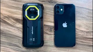 UleFone Armor Mini 20T Pro vs iPhone 12 Mini [upl. by Notlrak727]