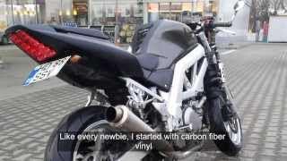 Suzuki SV650S Transformation [upl. by Hereld658]