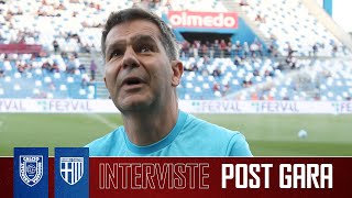 INTERVISTE POST GARA AC REGGIANA vs PARMA CALCIO [upl. by Aitnwahs]