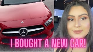 I bought a new car Mercedes A220 Car tour❤️ [upl. by Aianat]