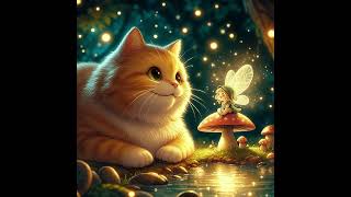 The Magical Journey of a Cat Dancing with a Butterfly in a Dreamland aicatboxing aicat [upl. by Sill142]