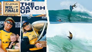 Florence Simmers Add Their Name to Surfing Legacy at Lexus WSL Finals 2024  The Catch Up [upl. by Nurat]