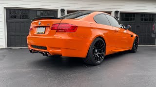 Stripper Spec BMW E92 M3 Lime Rock Park Edition Overview [upl. by Pennington]