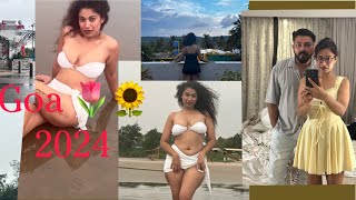 Last and the “Best” day in Goa 🥹🌻🌷Bikini 👙shoot 🌊🏖️Goa to Mumbai 🙄✈️Daily vlog ♥️​⁠Aapkisiimone [upl. by Sudaorb770]