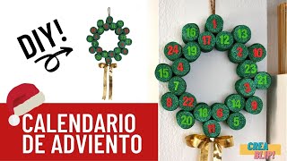 💡CÓMO hacer un calendario de adviento para NAVIDAD 🎄🎅🏻 [upl. by Mortimer]