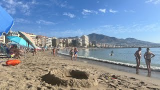 Fuengirola Beach  Playa de los Boliches [upl. by Lyrred]