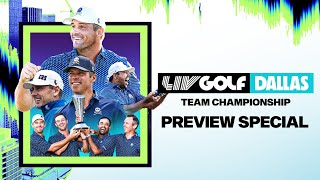 LIV GOLF DALLAS  TEAM CHAMPIONSHIP PREVIEW SPECIAL  SEP 19 2024 [upl. by Notna]