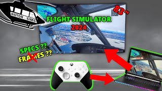 Flight Simulator 2024  From Laptop to MASSIVE OLED [upl. by Aicnatsnoc]