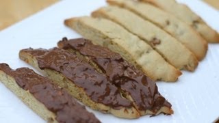 How To Make Biscotti  Italian Cookies Recipe by Rockin Robin [upl. by Elyak]