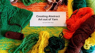 Creating Abstract Art out of Yarn [upl. by Schaper]