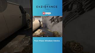 MIRAGE POST PLANT WINDOW SMOKE cs2 shorts csgo gaming [upl. by Halfon]