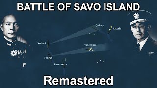 Battle of Savo Island 1942 Americas Worst Naval Defeat [upl. by Aerdnat]