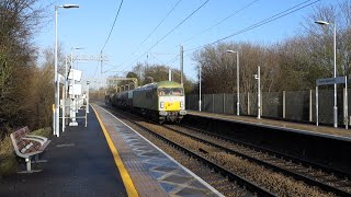 NEW Class 69 69010 amp 69003 RHTT plus Track Machines at Sawbridgeworth [upl. by Il626]